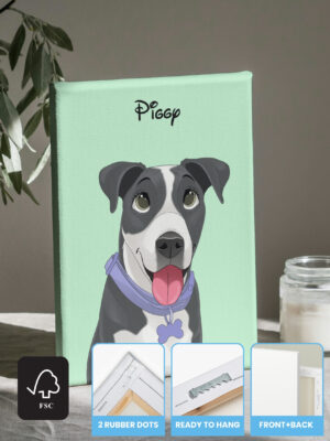 Disney Pet Portrait - Canvas or Framed Poster