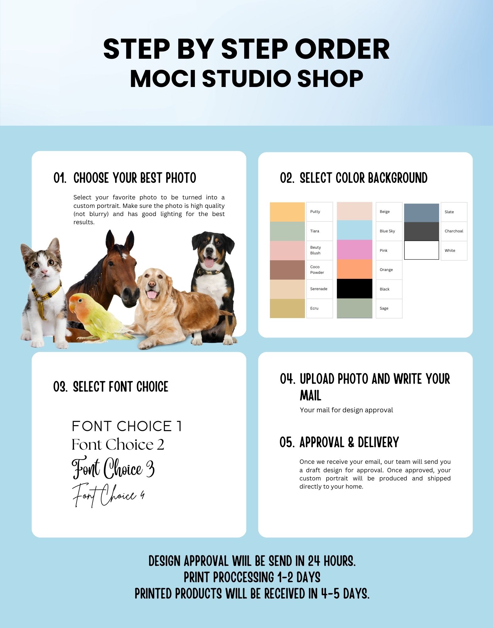 Pawtret Line - Canvas or Framed Poster - Image 9