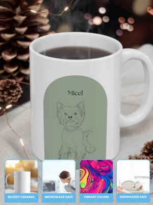 Pawtret Line | Mug Custom
