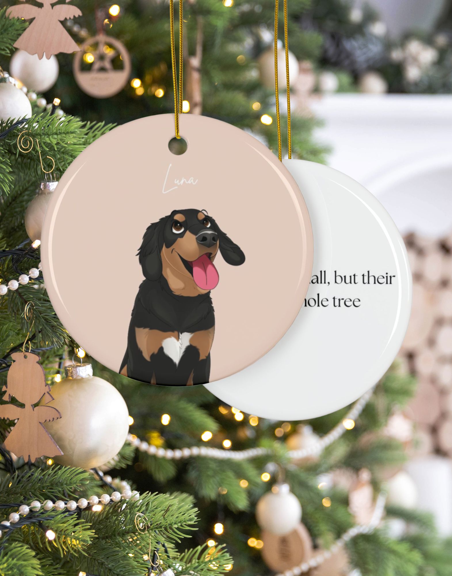 Disney Portrait | Decorative Ceramic Ornaments