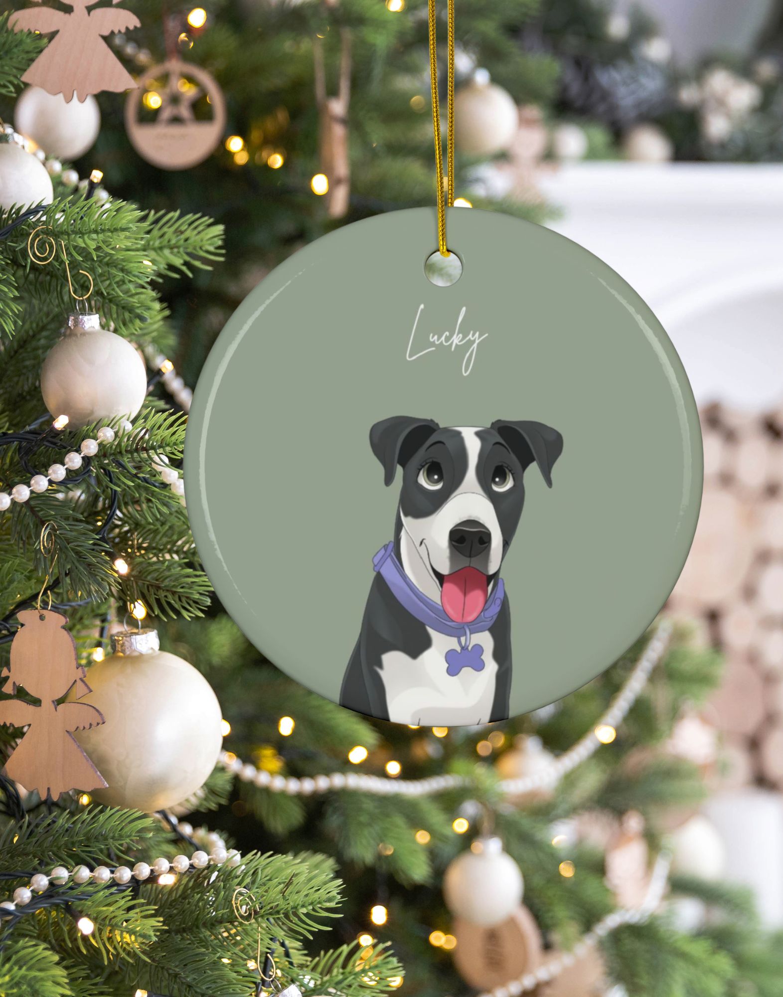 Disney Portrait | Decorative Ceramic Ornaments - Image 5