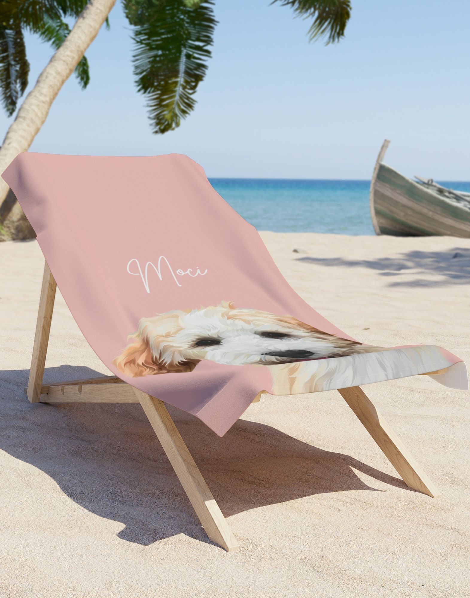 Detailed Pet Portrait |Towel