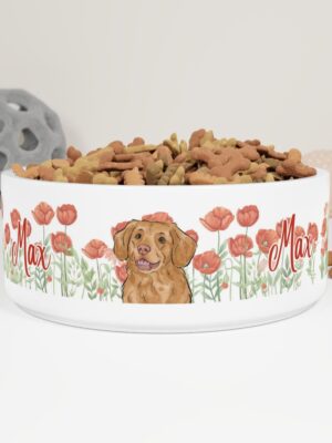 Watercolor Pet Portrait | Pet Bowl