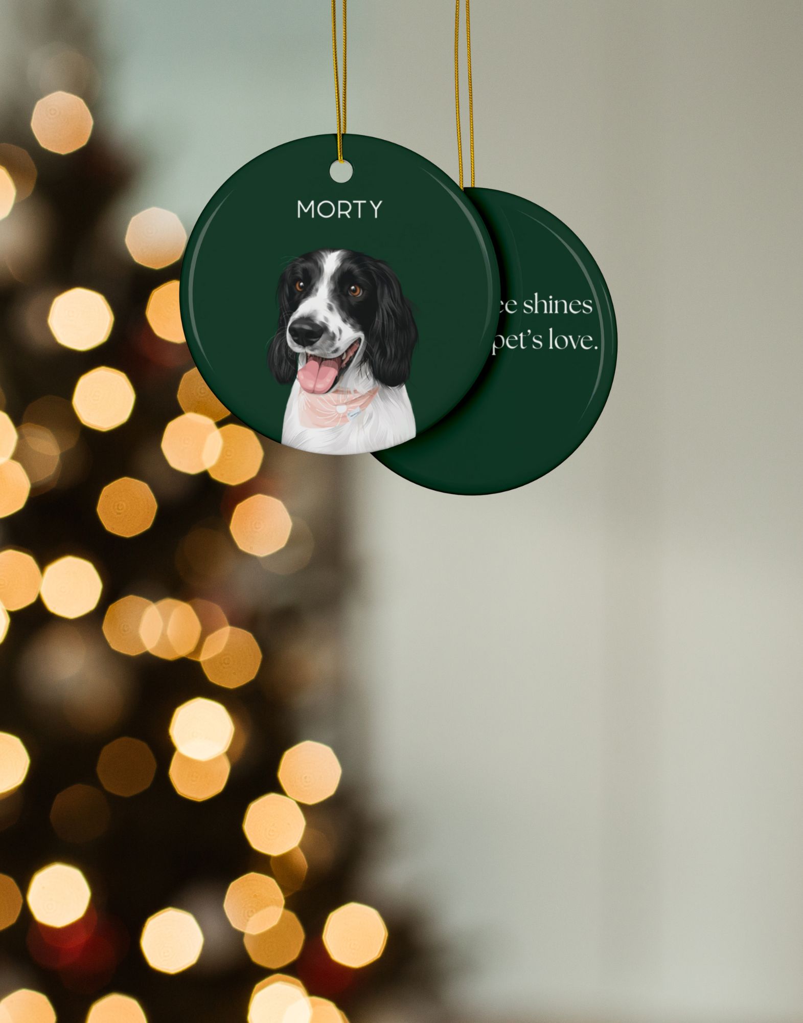 Detailed Pet Portrait | Ornaments - Image 2