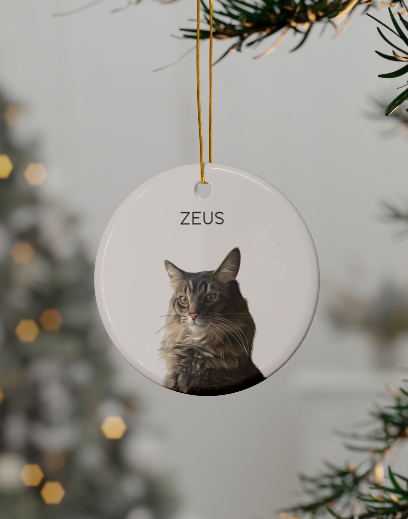 Detailed Pet Portrait | Ornaments - Image 3