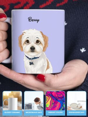 Detailed Pet Portrait | Mug Custom