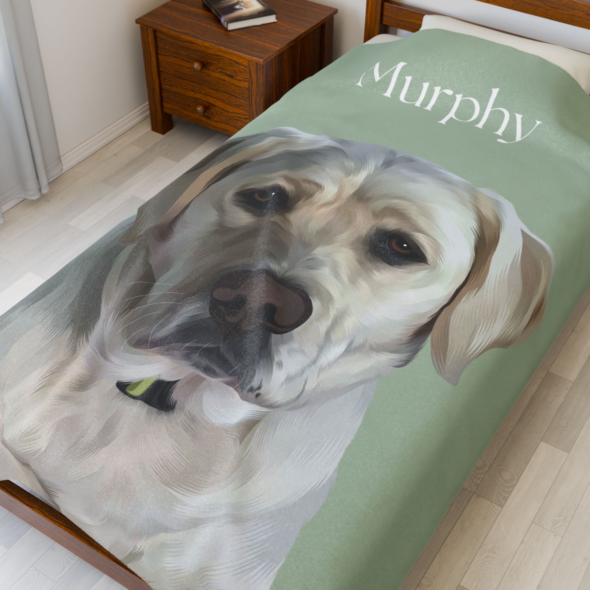 Detailed Pet Portrait | Blanket - Image 2
