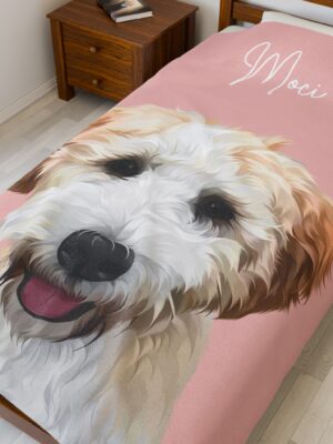 Detailed Pet Portrait | Blanket