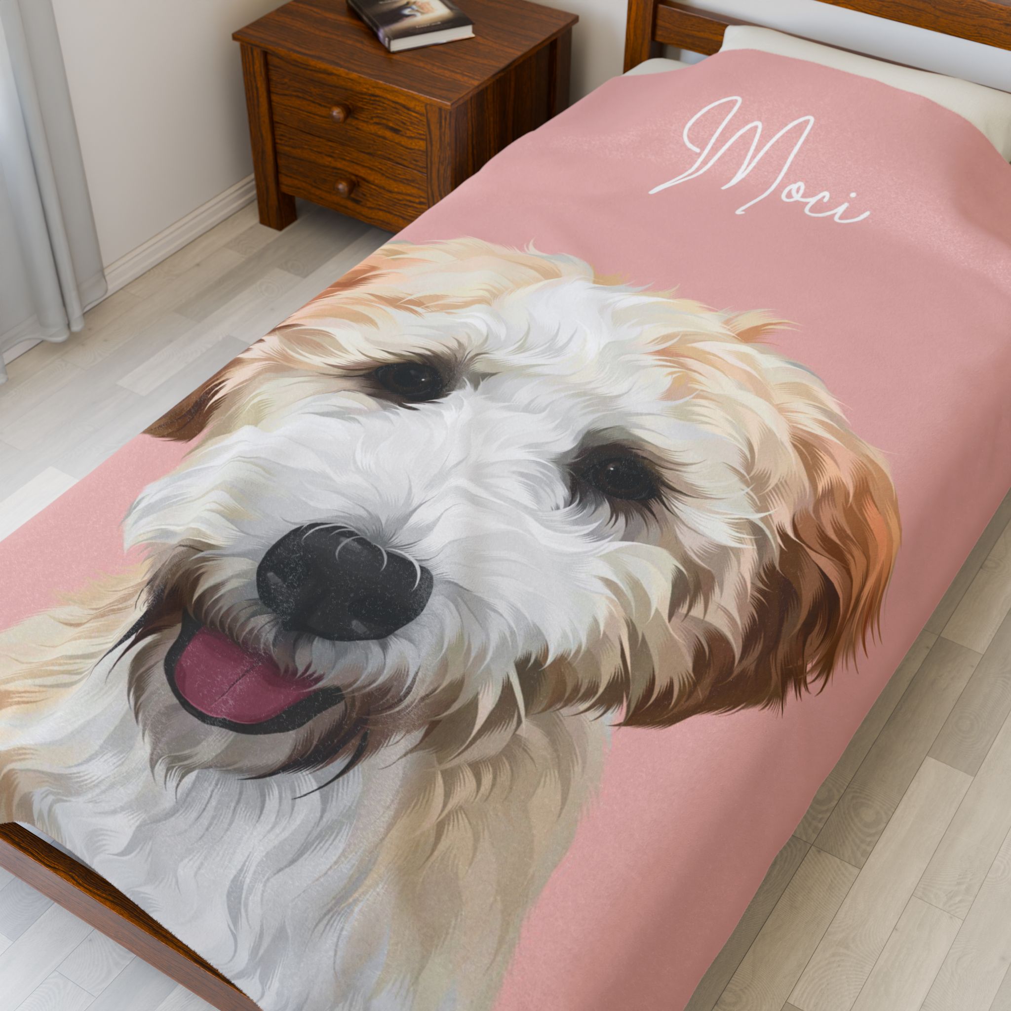 Detailed Pet Portrait | Blanket