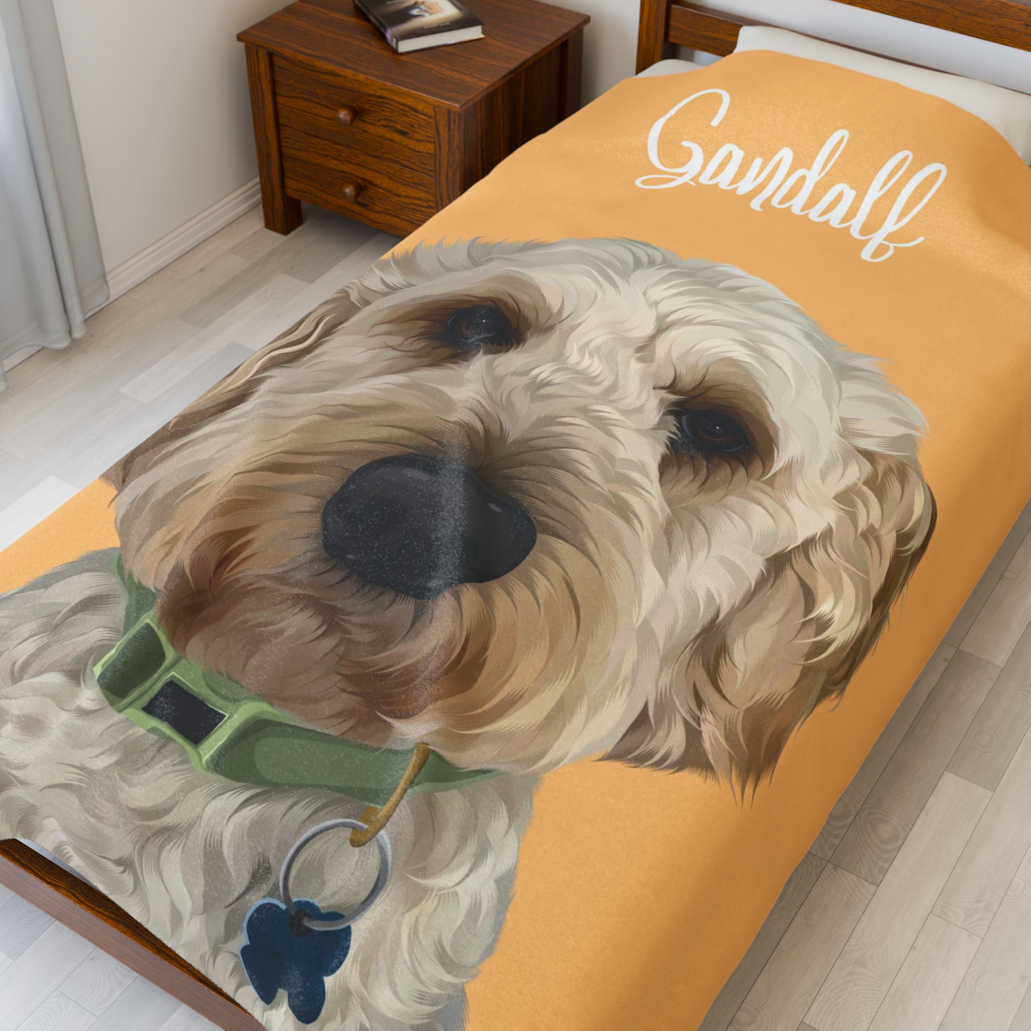 Detailed Pet Portrait | Blanket - Image 5