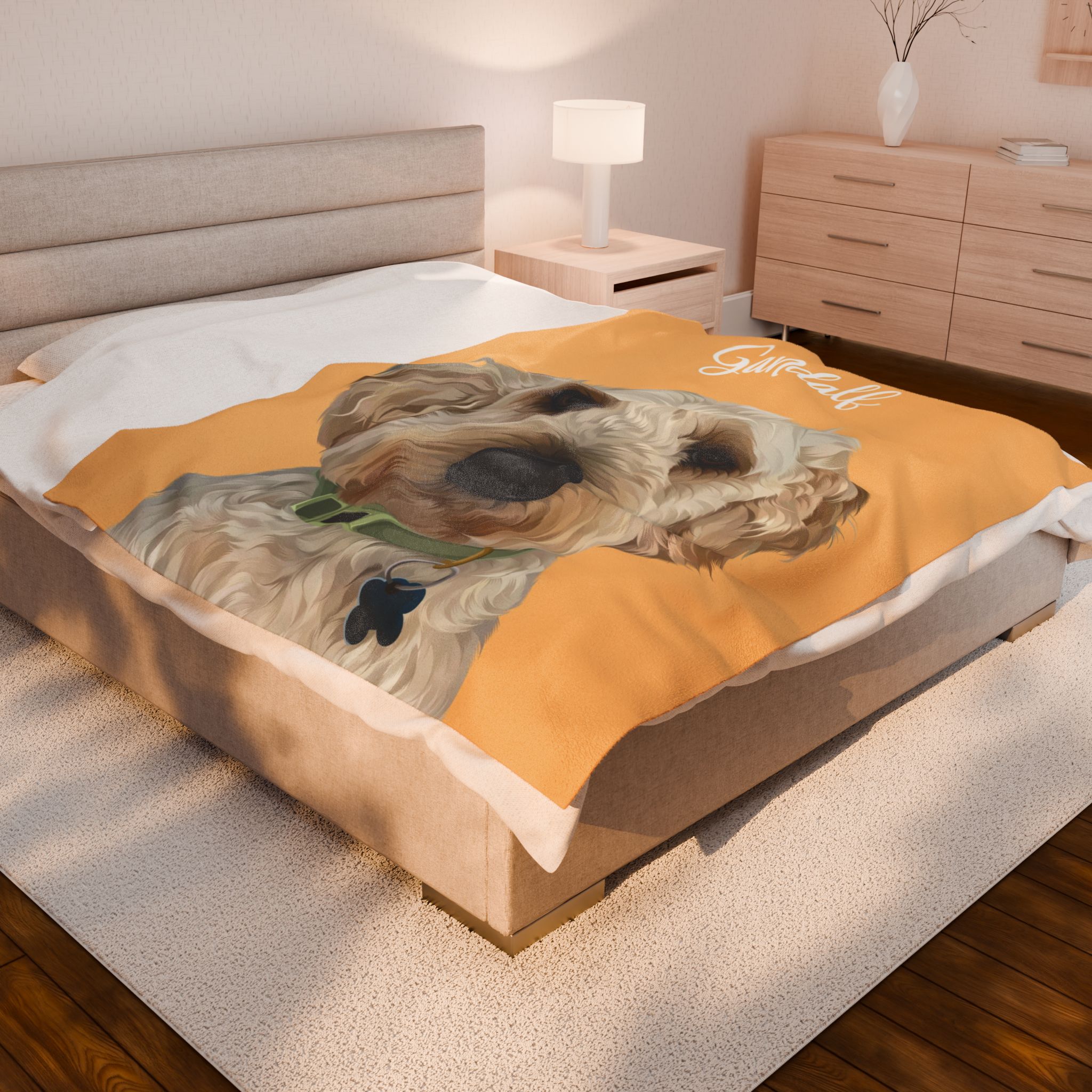 Detailed Pet Portrait | Blanket - Image 6